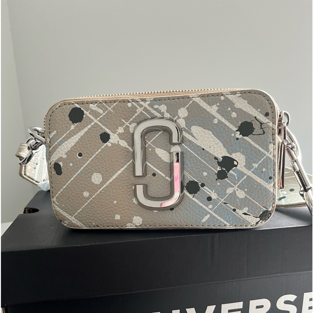 Marc Jacobs Snapshot camera bag splatter is limited edition authentic